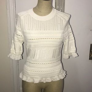 3.1 Phillip Lim pointelle sweater